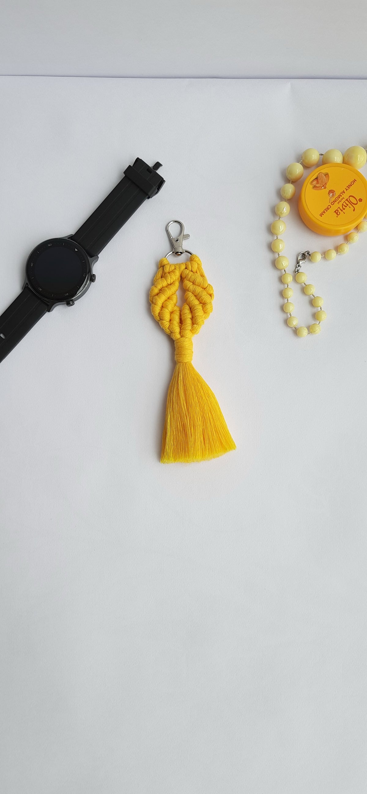 Macrame keychain