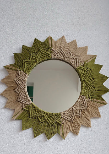 Boho Blossom Mirror