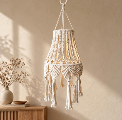 NOOR MACRAME LAMPSHADE