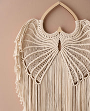 Macrame angel wings wall hanging || Macrame wall hanging
