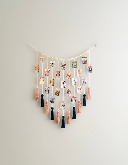 Wall Photo Display For Family Photo Memories Hanging