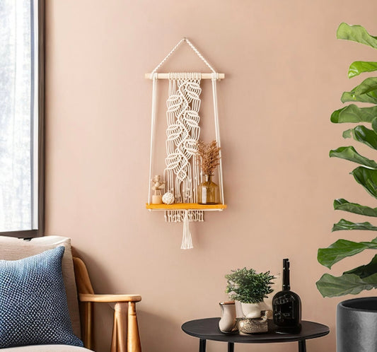 Wall shelf hanging
