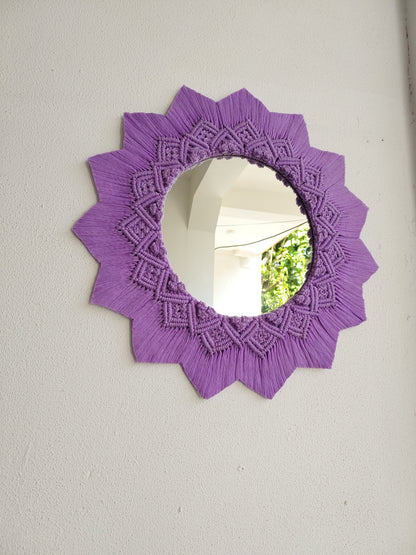 Lilac plum Mirror