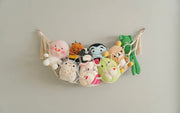 Macrame Toy Hammock For Kid's Play Storage