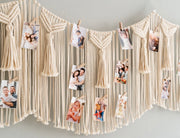 Boho Photo Hanger For Your Chic Wall Photo Display Solution