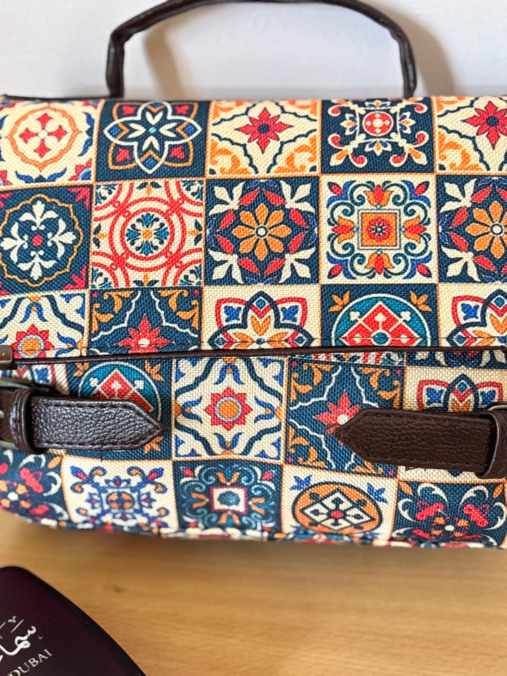 Boho Tile Charm Bag