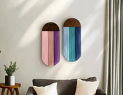 Half circle wall hanging