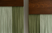 Half split circle wall hanging