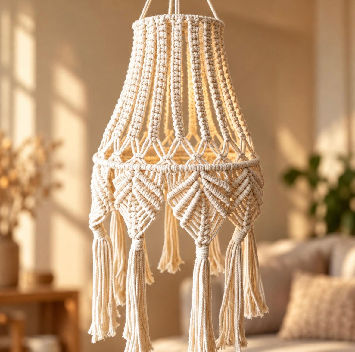 NOOR MACRAME LAMPSHADE