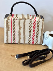 Boho Stripe Box Bag