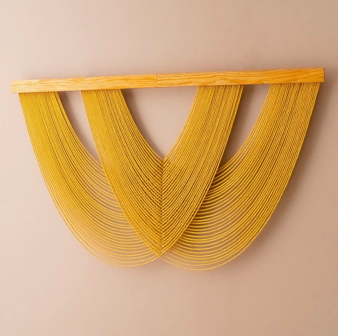 Macrame Fiber Wall Hanging For Boho And Minimalist Home Decor