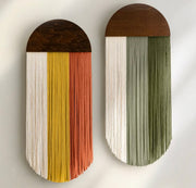 Half circle wall hanging